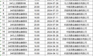 中原消金融资突破：累计ABS额度达170亿元